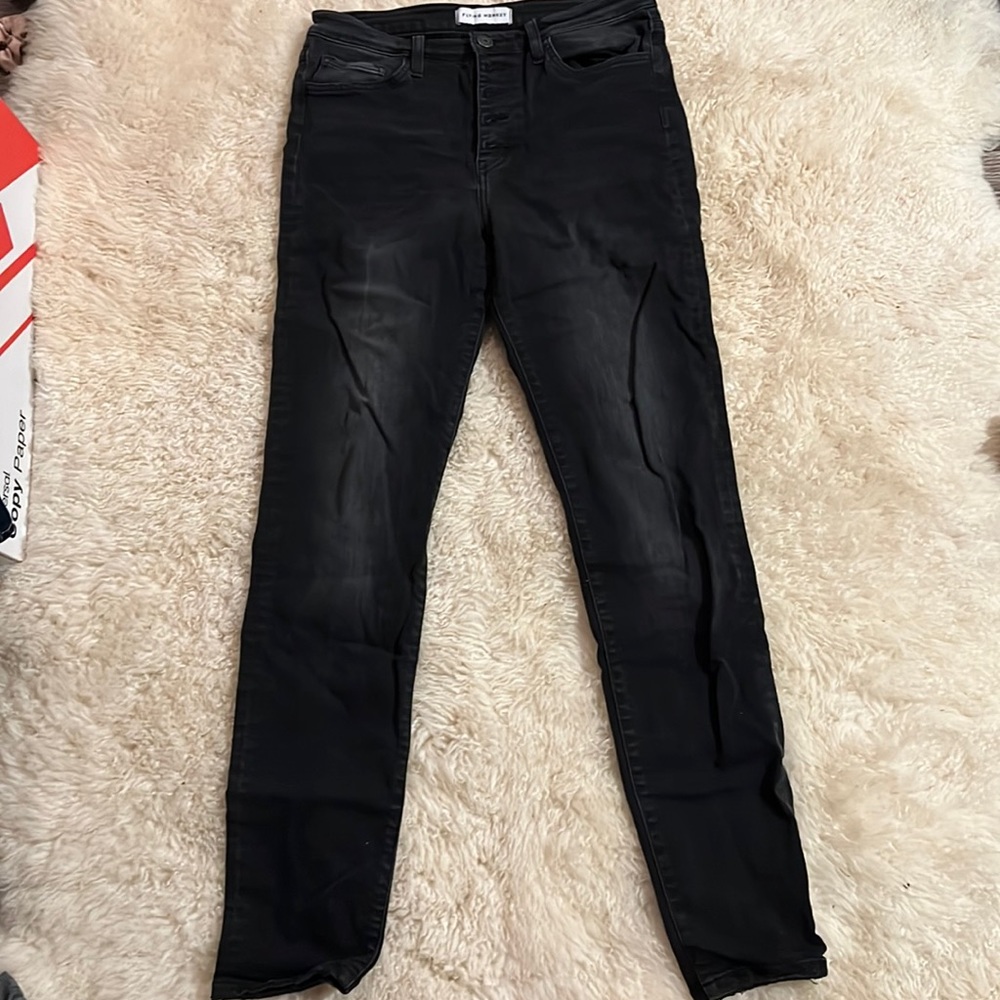 Black Flying Monkey black skinny jeans